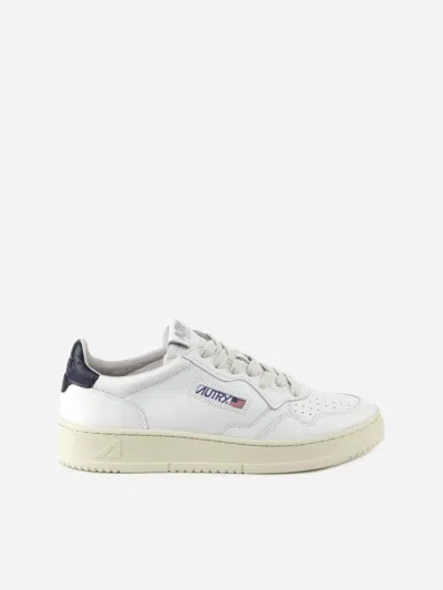 Autry White Leather Sneakers