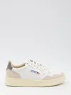 Autry White Leather Sneakers In White