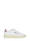 Autry White Leather Sneakers In White