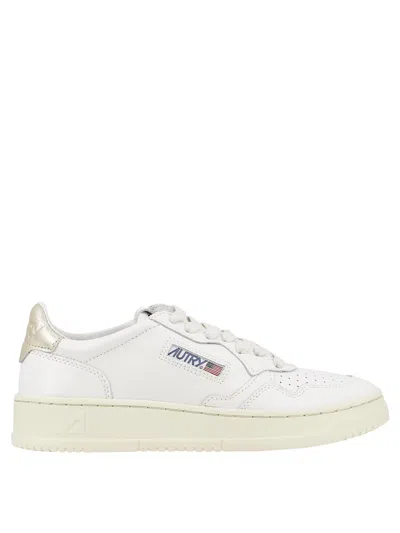 Autry Medalist Low Leather Sneakers In Multi