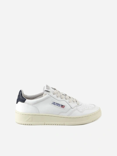 Autry White Leather Sneakers