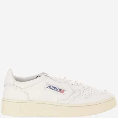 AUTRY WHITE LEATHER SNEAKERS