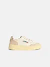Autry White Leather Sneakers In White