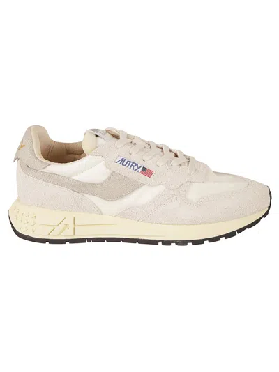 AUTRY AUTRY WHITE LEATHER SNEAKERS
