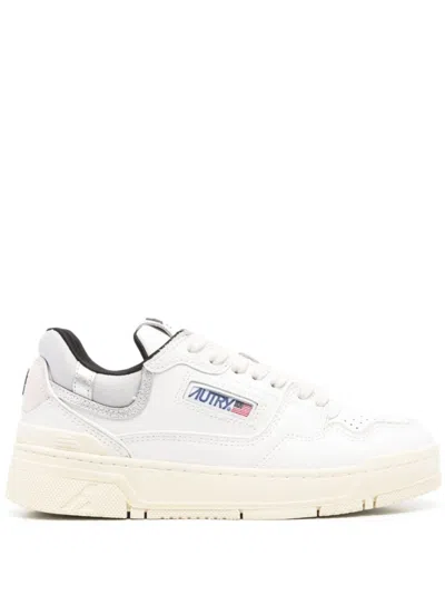 AUTRY WHITE LOGO SNEAKERS