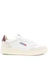Autry White Logo Sneakers In White