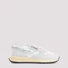 Autry 'reelwind' Grey Low Top Sneakers With Logo Patch On Tongue And Side In White