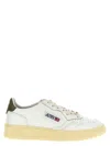 Autry Medalist Leather Sneakers In Neutral