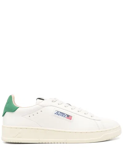 Autry White Low Top Sneakers