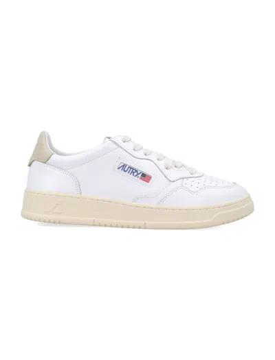 Autry White Low Top Sneakers