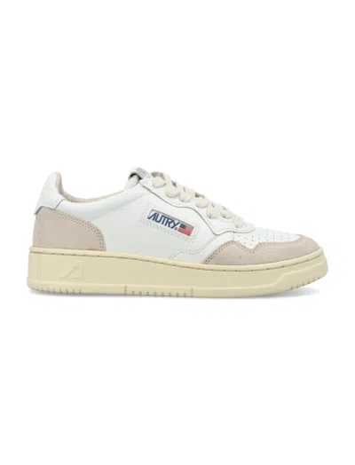 AUTRY WHITE LOW TOP SNEAKERS