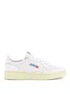 Autry White Low-top Sneakers With Iconic Branding