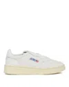 Autry Medalist Low Leather Sneakers In White