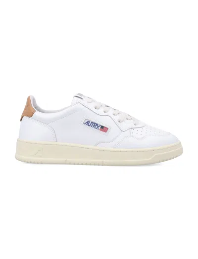 Autry White Medalist Logo Sneakers