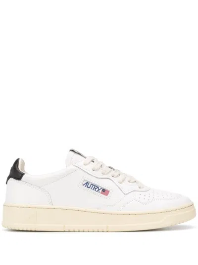 AUTRY WHITE MEDALIST LOW SNEAKERS