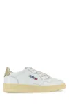 Autry Sneakers Medalist In Pelle Bianca Uomo In Neutral