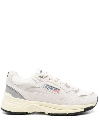 Autry White Medalist Sneakers