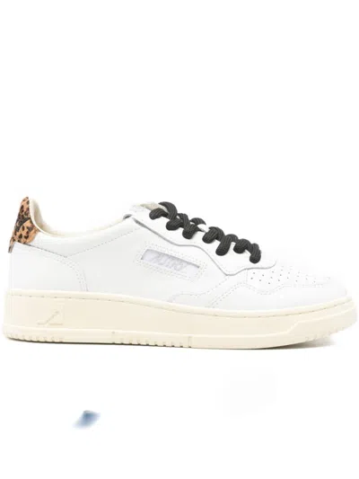 Autry White Medalist Sneakers