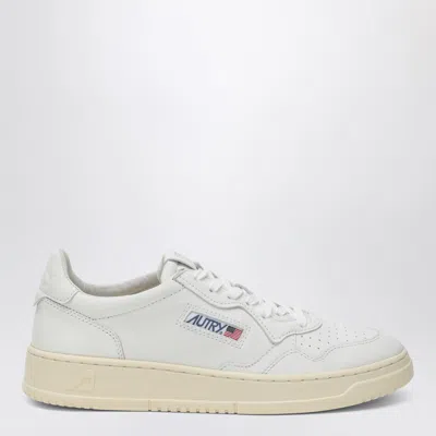 Autry White Medalist Sneakers In Super Soft Nappa