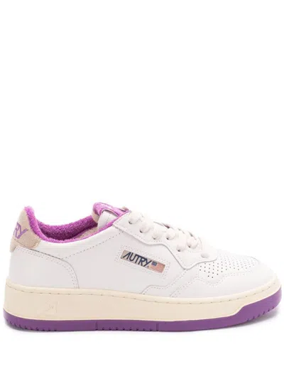 Autry White Medalist Trainers