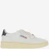 Autry Medalist White Low Top Sneakers With Contrasting Heel Tab In Leather Woman In White