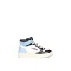 Autry White Sneakers For Boy With Logo In Multicolor