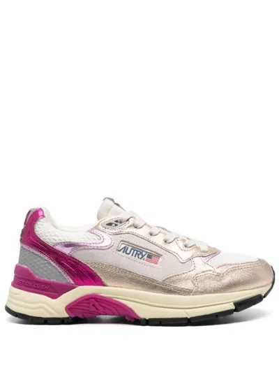 Autry White Sneakers With Appliqué Logo