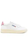 Autry White Sneakers With Lace-up Fastening