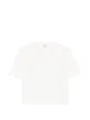 Autry White Solid Crew Neck T-shirt In White