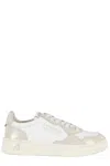 Autry White/beige Medalist Low Women Sneakers In White