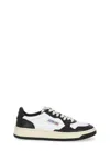 Autry Medalist Low Sneakers White/black In Black