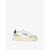 Autry White Sneakers For Kids With Logo In White/oth