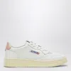 Autry Medalist Low Leat Leat Wht Pink In White