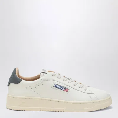 AUTRY AUTRY WHITE/SPACE DALLAS SNEAKERS IN LEATHER