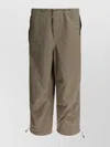 Autry Nylon Reflex Parachute Trousers In Green