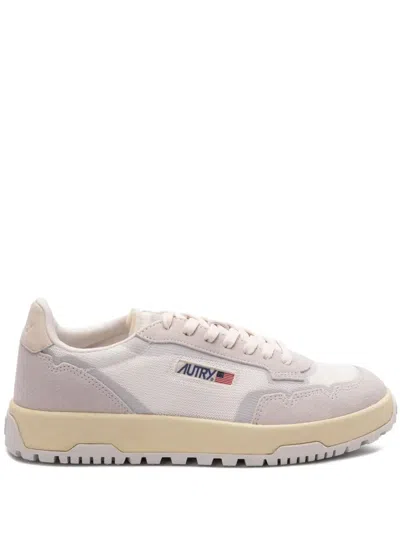 Autry Wildpace - Fabric And Suede Trainers In White