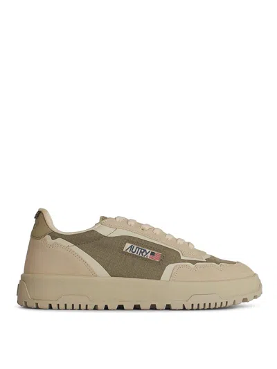AUTRY WILDPACE GREEN CORDURA SNEAKERS