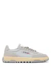 Autry Grey Wildpace Low Mesh And Suede Sneakers Wit