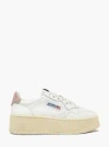 Autry Wildpace Low Sneakers In Bianco
