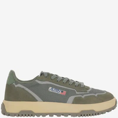 AUTRY WILDPACE LOW SNEAKERS IN MESH AND SUEDE