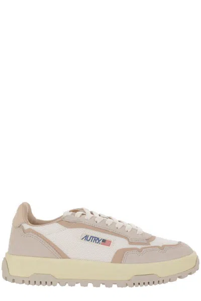 Autry Wildpace Low Mesh And Suede Sneakers In Multi