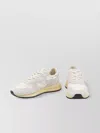 Autry Windreel Low Leather Sneakers In White