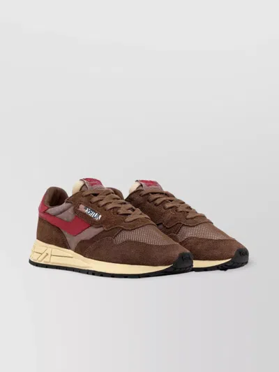 Autry Windreel Sneakers Rubber Sole In Brown