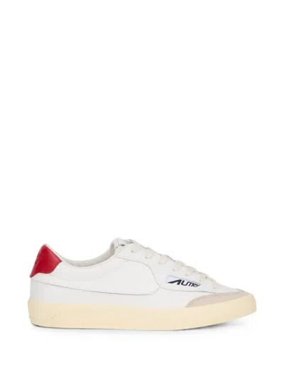 Autry Sneakers Windscape Low In Leather In Animal Print