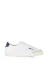 Autry Windscape Leather Sneakers With Suede Insert In White