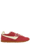 Autry Windspin Lace-up Sneakers In Red