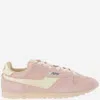 Autry Windspin Leather Sneakers In Pink