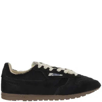 AUTRY WINDSPIN LEATHER SNEAKERS