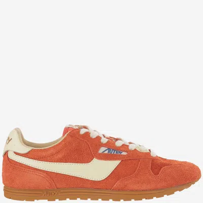 AUTRY WINDSPIN LEATHER SNEAKERS