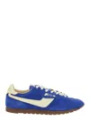 Autry 'windspin Low' Blue Sneaker With Logo On The Side And On The Heel In Blue